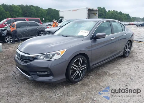 2016 Honda Accord Sport from USA, damaged, VIN 1HGCR2F54GA024146